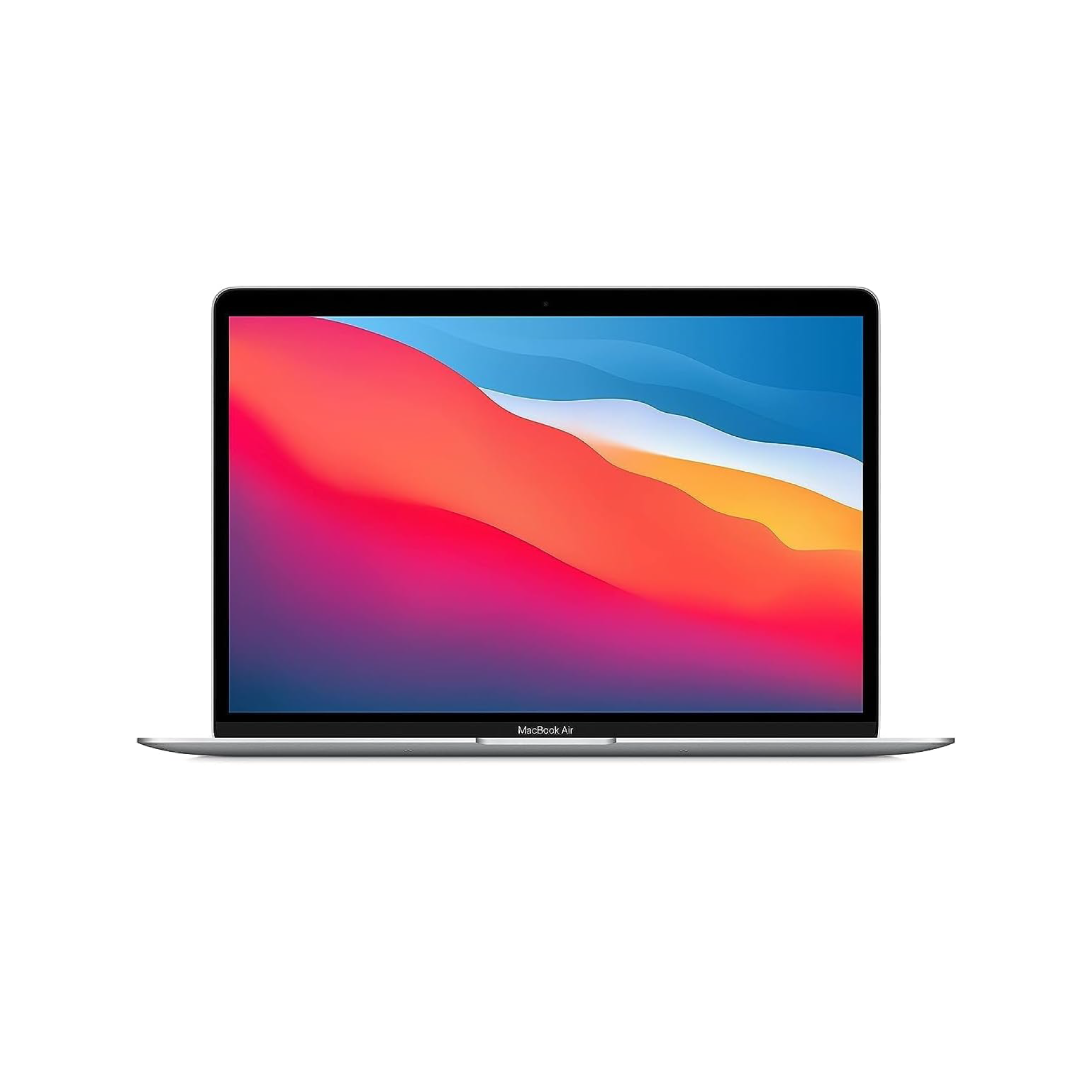 MacBook Air 13-inch (2020) – M1 Chip, 8‑Core CPU & 8‑Core GPU, 8GB RAM, 512GB SSD – Model MGNA3 (Silver, English Keyboard) - alAsil